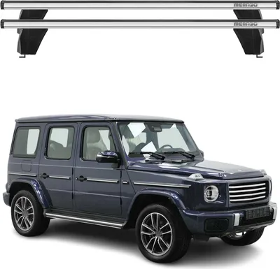 Immagine prodotto di Portapacchi Menabo per Mercedes Classe G W463 mk2 2019-24 grigio alluminio 2x