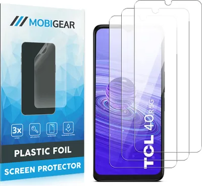 Produktbild von Mobigear TCL 40R Displayschutz Schutzfolie - Hüllenfreundlich (3er Pack)