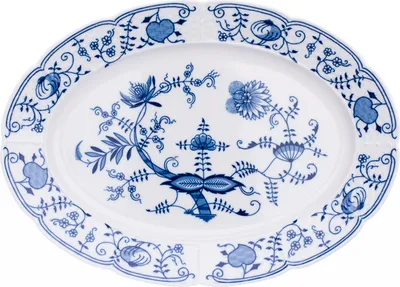 Obrázok produktu pre Natalie, oválna misa, 36 cm, cibuľa, porcelán Thun 1794
