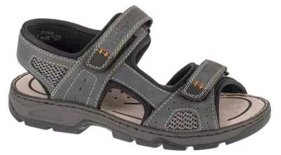 Produktbild von Rieker - Herren Sandalen, Logo, Kunststoff PP5662 (44,5 EU) (Grau)