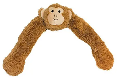 Produktbild von Nobby Plüsch Spielzeug Affe mit Seil 55 cm