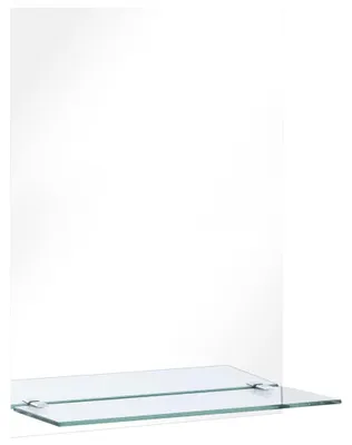 Immagine prodotto di vidaXL Specchio da parete con mensola 40×60 cm in vetro temperato