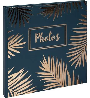 Immagine prodotto di Exacompta 2x album fotografico 30 pagine nero 25x25cm - Palma blu - Blu - 16307E