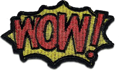Obrázek produktu pro Páni! Comic Kids - Záplata, nažehlovací, nažehlovací obrázek, nášivka, nažehlovací, velikost: 7,3 x 4,9 cm