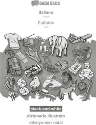 Produktbild von italiano - Fulfulde, dizionario illustrato, BW