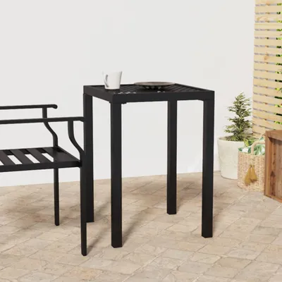 Produktbild von Gartentisch Anthrazit 50x50x72 cm Stahl , Gartentische Design 2024