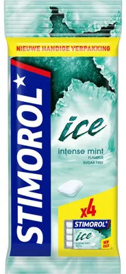 Produktbild von Stimorol Ice Intense Mint Kaugummi 67g – Erfrischender Minzgeschmack
