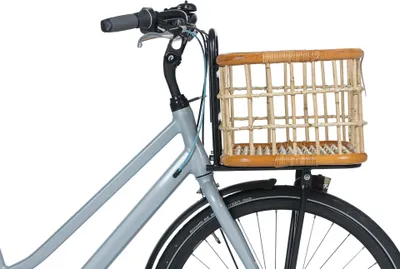 Obrázok produktu pre Basil Green Life Rattan Basket Košík na bicykel Natural Brown Large 30 L