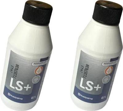 Produktbild von 200ml Husqvarna LS+ 2-Taktöl Motoröl Zweitaktöl für Kettensäge Motorsense