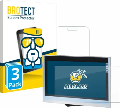 Produktbild von 3x BROTECT Schutzglas für Siemens Simatic HMI TP1900 Comfort Schutzfolie Panzer Folie Glas Display Schutz klar