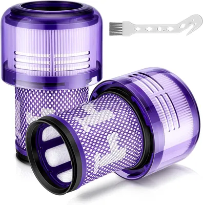 Produktbild von HEPA Filter für Dyson V12, V12 Ersatzfilter, Filter für Dyson V12 Detect Slim Absolute/Total Clean/Extra/Fluffy Vacuum Cleaner, Waschbar