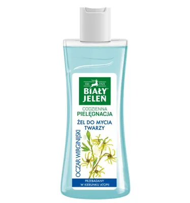 Obrázok produktu pre Biały Jeleń Żel do mycia twarzy z oczarem wirginijskim, 265 ml