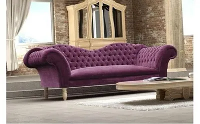 Image de Chesterfield Sofa Canapé Coussin Canapés classiques design Big CUPIDOIII