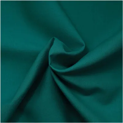 50x150cm Baumwollstoff Oeko - Tex 100 Meterware am Stück Fahnentuch Cretonne smaragdgruen