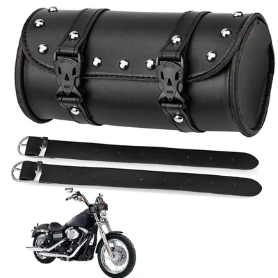 Produktbild von Elzusha – Wasserdichte Werkzeugtasche für Motorräder mit Befestigungsriemen