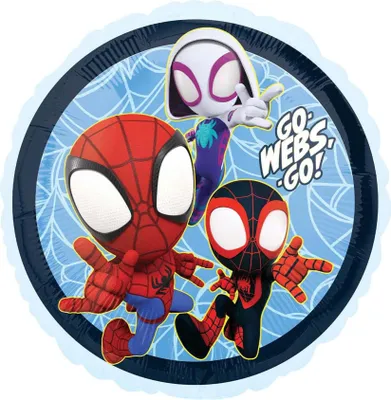 Image de Spidey et ses amis 45cm ballon en aluminium -