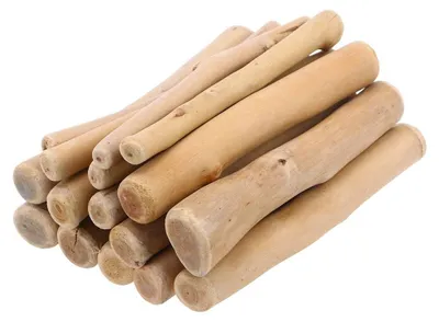Obrázek produktu pro Dřevěné tyče, 12 cm - Dřevo, 250 g - Přírodní dekorace - Tvorba a řemeslné projekty - Bez zápachu