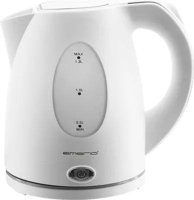 Produktbild von Emerio Wasserkocher 1.3L Wasserstandsanzeige weiß