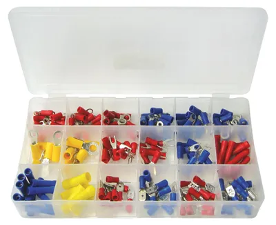 Produktbild von Kabelschuh-Sortiment, 175-tlg., in Plastikbox