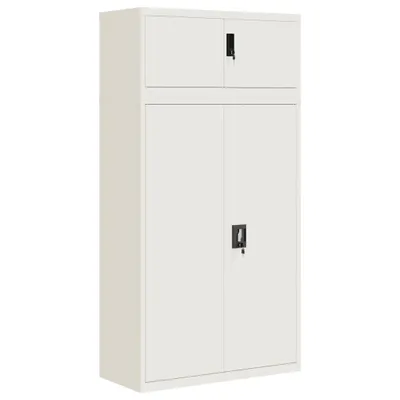 Immagine prodotto di Armadio per archiviazione bianco 90x40x180 cm in acciaio