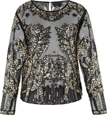 Produktbild von NAEMI damen bluse - schwarz, XS/S