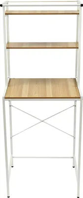 Productafbeelding van Lagerrek, meerlaags ontwerp, robuuste constructie, witte kleur