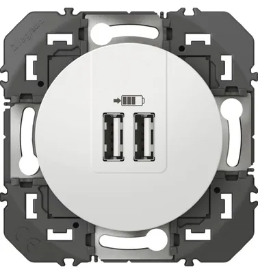 Produktbild von Legrand 0 952 27, Weiß, IP40, IK04, 50/60 Hz, 73 mm, 41,7 mm