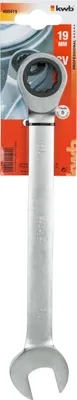 Produktbild von KWB Gabel-Ring-Ratschenschlüssel 19 mm, 4604-19