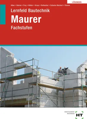 Produktbild von Lösungen zu Lernfeld Bautechnik Maurer