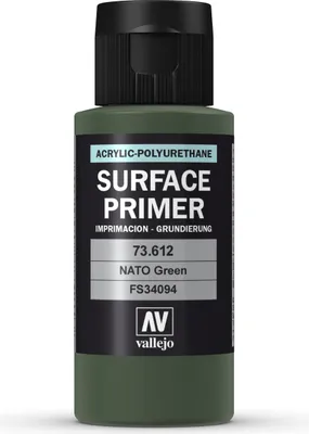 Produktbild von Vallejo 73.612, Basislackgrundierung, Metall, Kunststoff, Fertig gemischt, Grün, Matte Oberfläche, Flasche