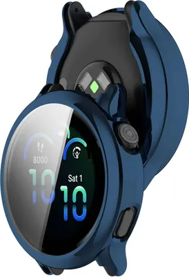 Produktbild von Schutzhülle für Garmin Vivoactive 6, Bizon Case Watch Felipe, Blau