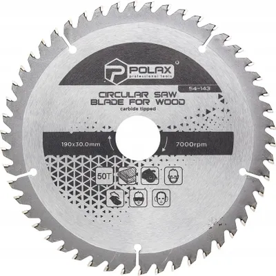 Zdjęcie produktu dla Tarcza piła tarczowa do drewna 190 x 30.0/25.4 50Т Polax