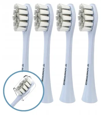 Image de SonicForce Têtes de brosse à dents Oclean X Pro X10 Flow Gris (4) Zamienniki