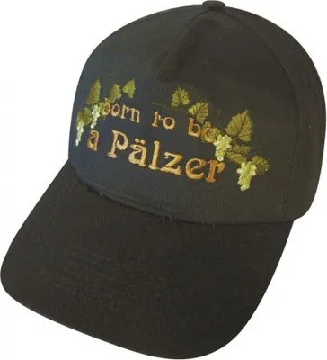 Produktbild von Baseballcap mit  Einstickung - Born to be a Pfälzer - 68344 schwarz