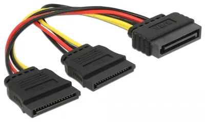 Produktbild von Delock Stromkabel - SATA-Stromstecker (M)