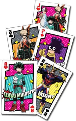 Produktbild von My Hero Academia – Heldendkostüm-Gruppen-Spielkarten