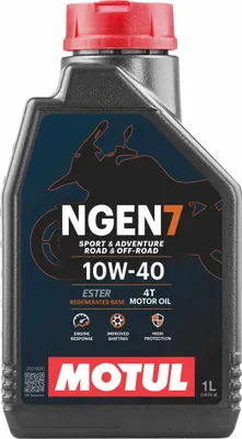 Produktbild von MOTUL NGEN 7 Motoröl 10W-40 4T-1L