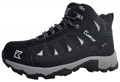 Immagine prodotto di Scarpe sportive Kastinger da uomo, stivali da trekking, colore nero, ideali per l'escursionismo