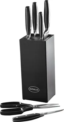 Produktbild von RÖSLE Bürsten-Messerblock CUISINE 7-tlg.