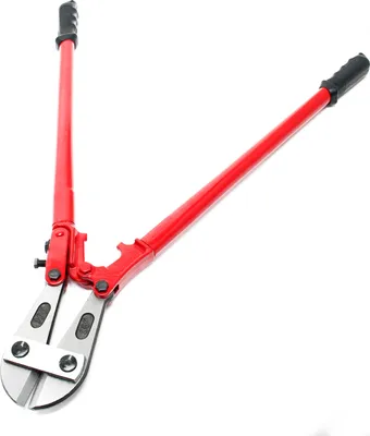 Produktbild von Wiltec Bolzenschneider 900 mm (36"), Bolzenschere mit gehärteter Backen, Stahl Seitenschneider, Kettenschneider
