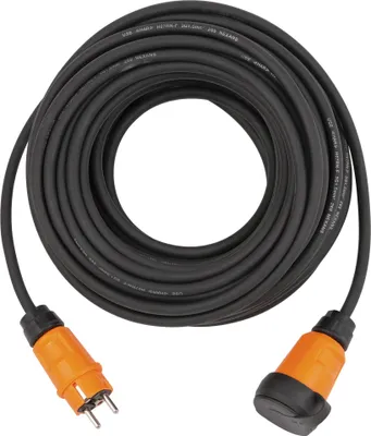 Produktbild von Brennenstuhl professionalLINE Verlängerungskabel VN 2100 IP44, 25 m Kabel in schwarz H07RN-F 3G1,5, BGI 608
