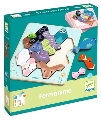 Zdjęcie produktu dla Edukacyjna gra Geometria i Zwierzęta, Djeco