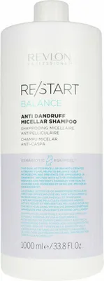 Obrázek produktu pro Revlon Professional Restart Balance Anti Dandruff Micellar Shampoo čisticí šampon proti lupům 1000 ml