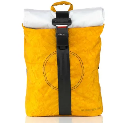 Produktbild von Airpaq Rucksack Rolltop Weiße Rolle Gelb