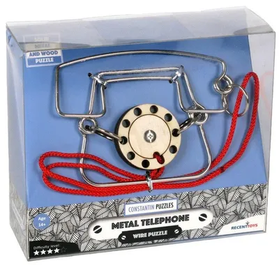 Zdjęcie produktu dla Łamigłówka Metal Telephone Recent Toys poziom 4/5