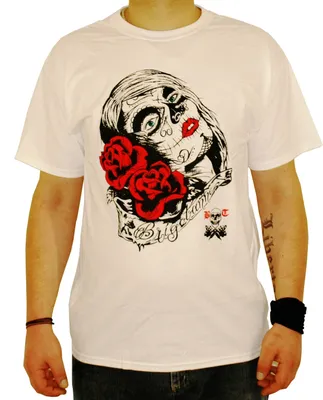 Produktbild von T-Shirt Katarina Weiß aus 100% Baumwolle mit Frontdruck