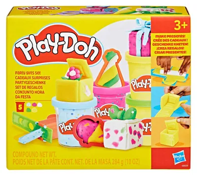 Image de Play Doh PLAY-DOH Syntymäpäiväaiheiset työvälineet, muovailuvahasetti