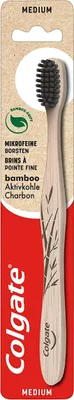 Produktbild von Colgate Bamboo Aktivkohle Zahnbürste 1 Stk Medium