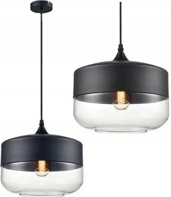 Produktbild von tooLight Pendellampe App021-1Cp Zenit D Schwarz E27