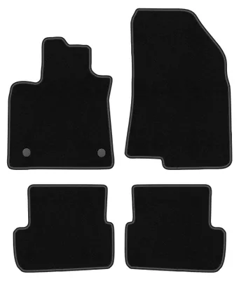 Immagine prodotto di Tappetini in moquette per Dacia Sandero III Stepway 2021- (hatchback) – set 4 pezzi, neri, su misura – Wielganizator BASIC